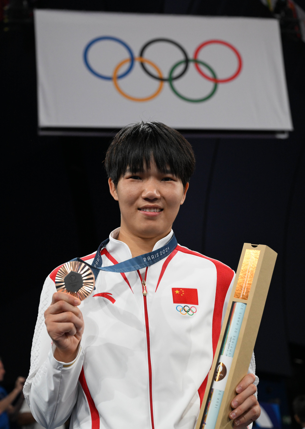 加拿大柔道选手荷兰成功夺取女子金牌