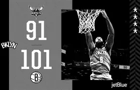 篮网战胜骑士，继续豪取不败纪录